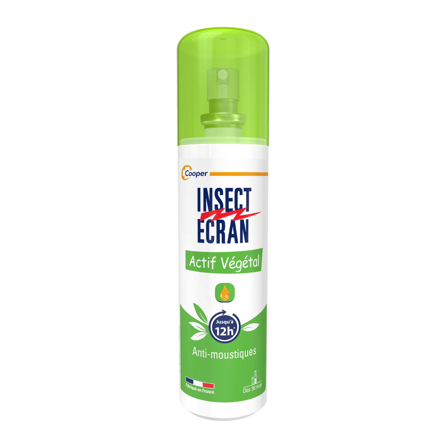 Spray Anti-Moustiques Formule Végétale Adulte et Enfant, 100ml