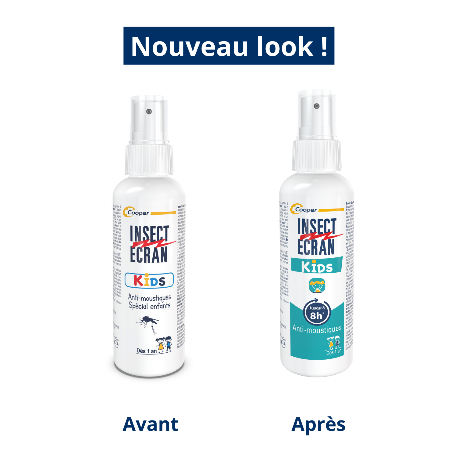 Cooper insect écran kids anti-moustiques spécial enfant 100ml