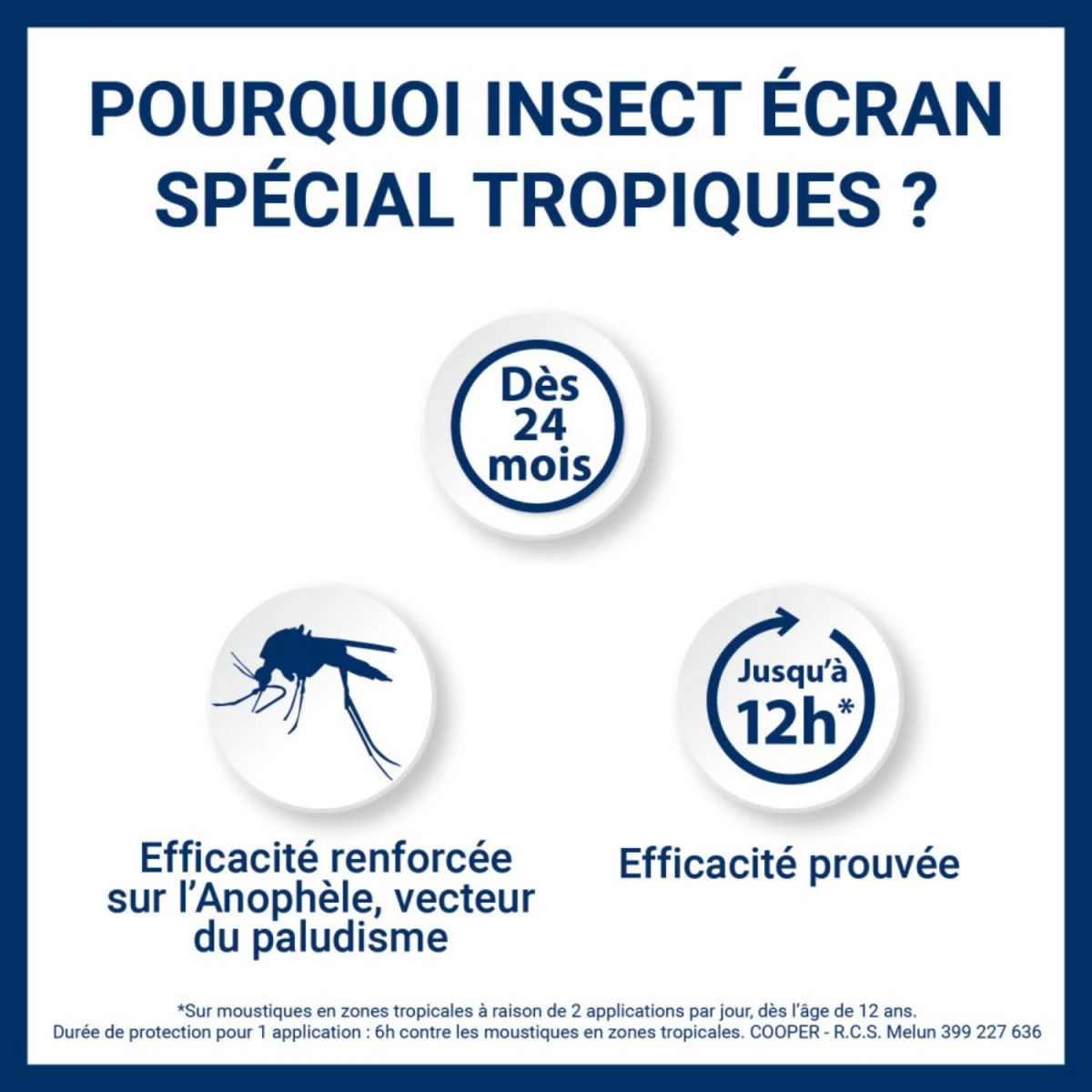 Insect Ecran Anti-Moustiques Spray Spécial Tropiques Lot de 2 x 75ml -  Cdiscount Santé - Mieux vivre