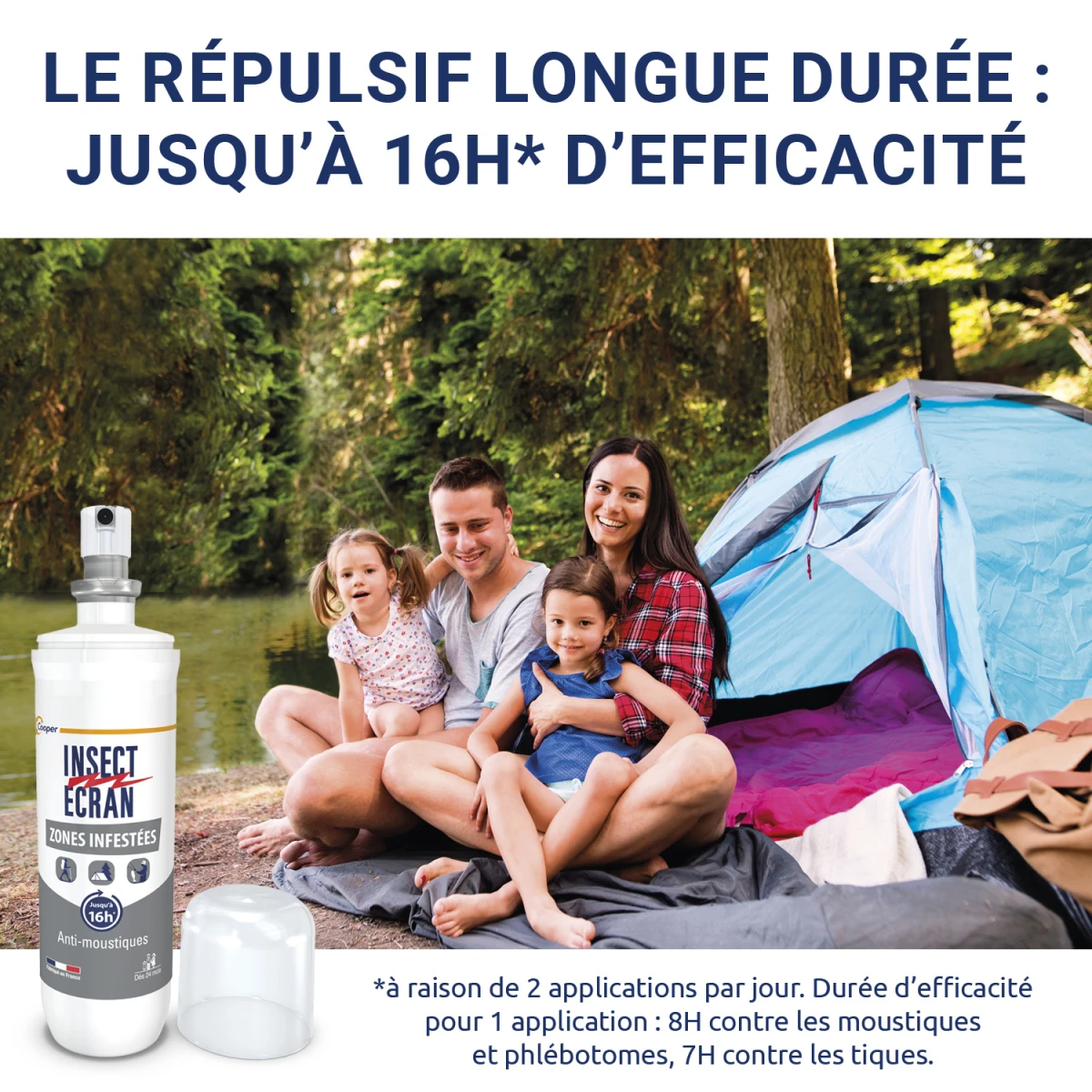 Répulsif Anti-moustiques longue durée