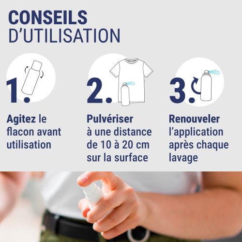 Spray vêtements & tissus 